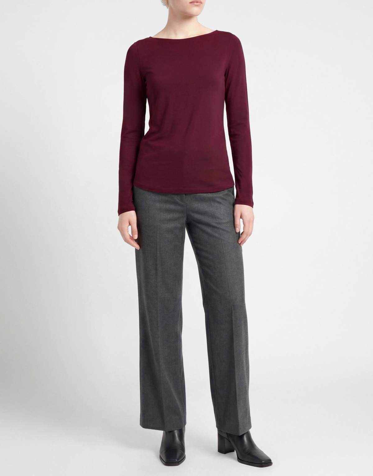 Majestic Filatures Womens T-shirt Plum