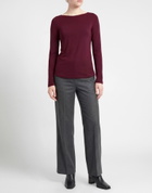 Majestic Filatures Womens T-shirt Plum