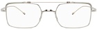 Thom Browne Silver TB909 Glasses