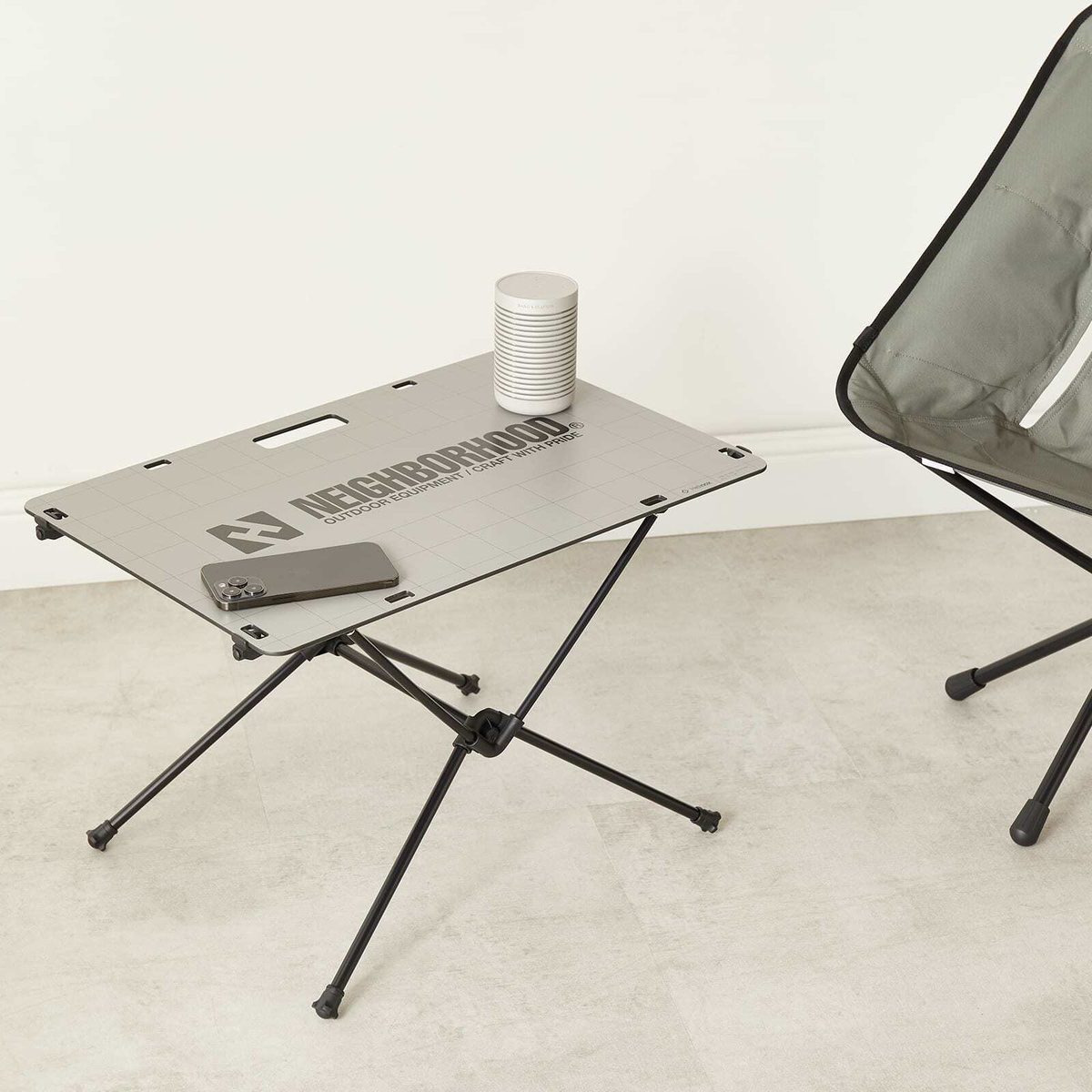 Neighborhood x Helinox Solid Top Table in Grey