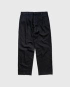 Wood Wood Aaren Dry Twill Trousers Black - Mens - Casual Pants