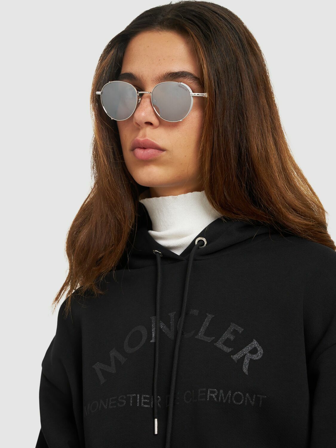 MONCLER - Round Metal Sunglasses Moncler