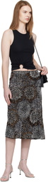 Rabanne Black Signature Piercing Tank Top