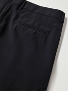 UMIT BENAN B - Pleated Straight-Leg Wool Suit Trousers - Blue