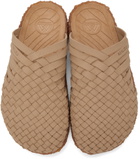 Malibu Sandals Beige Vegan Suede Colony Sandals