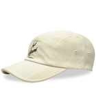 Maison Kitsuné Men's Cafe Kitsune 5P Cap in Latte