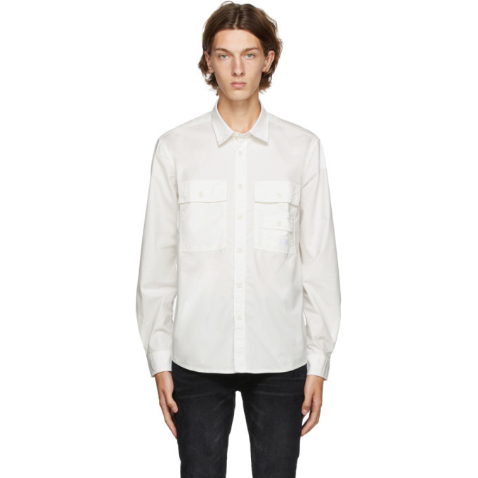 Photo: Diesel White Allen-Ka Button-Down Shirt