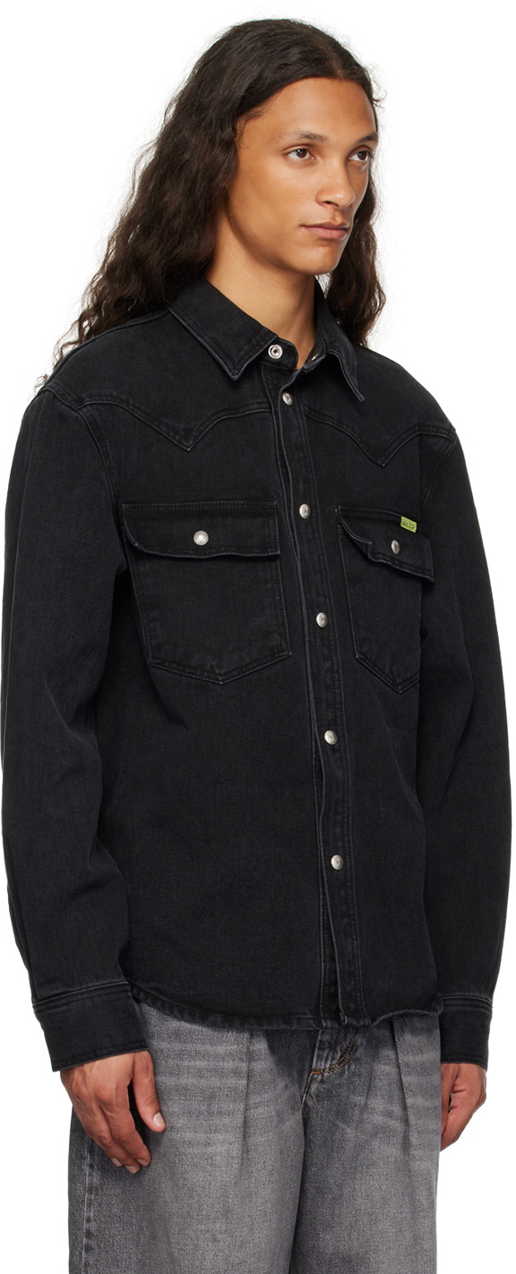 AFTER PRAY Black Cruisers Denim Shirt