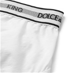 Dolce & Gabbana - Stretch-Cotton Jersey Briefs - White