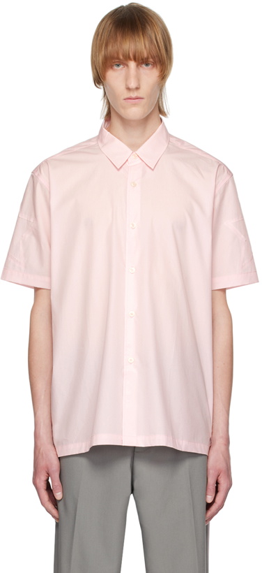 Photo: Insatiable High SSENSE Exclusive Pink Jesi Star Shirt