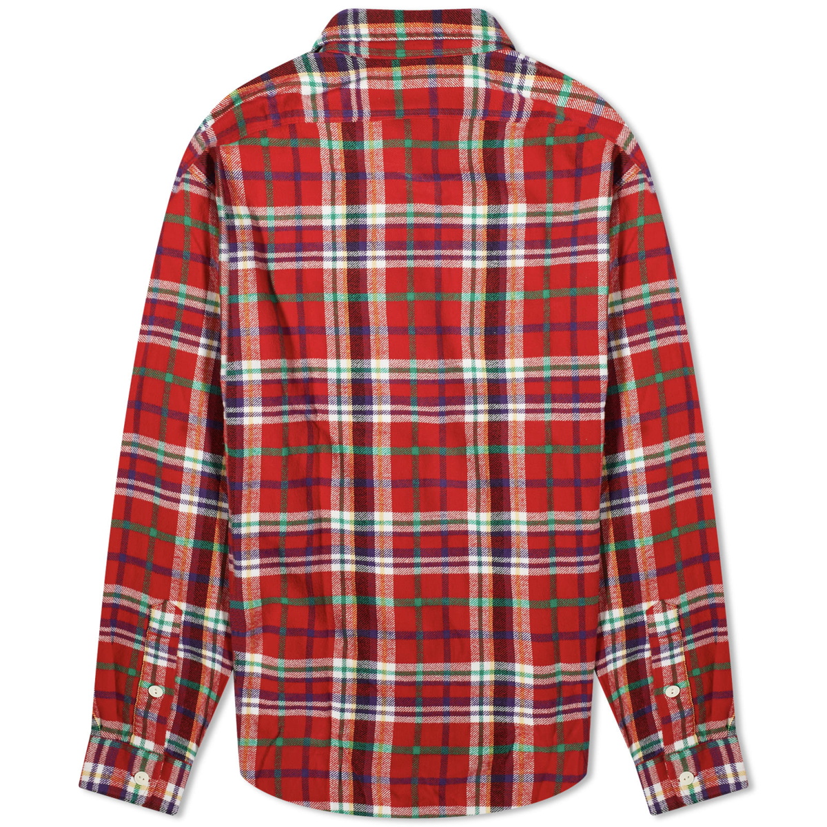 Harrison Raglan Plaid Shirt - Multi-color