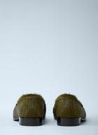 Dries Van Noten Pony Hair Loafers