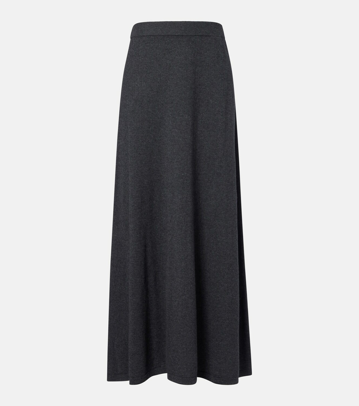 Lisa Yang Adrienne cotton and cashmere midi skirt