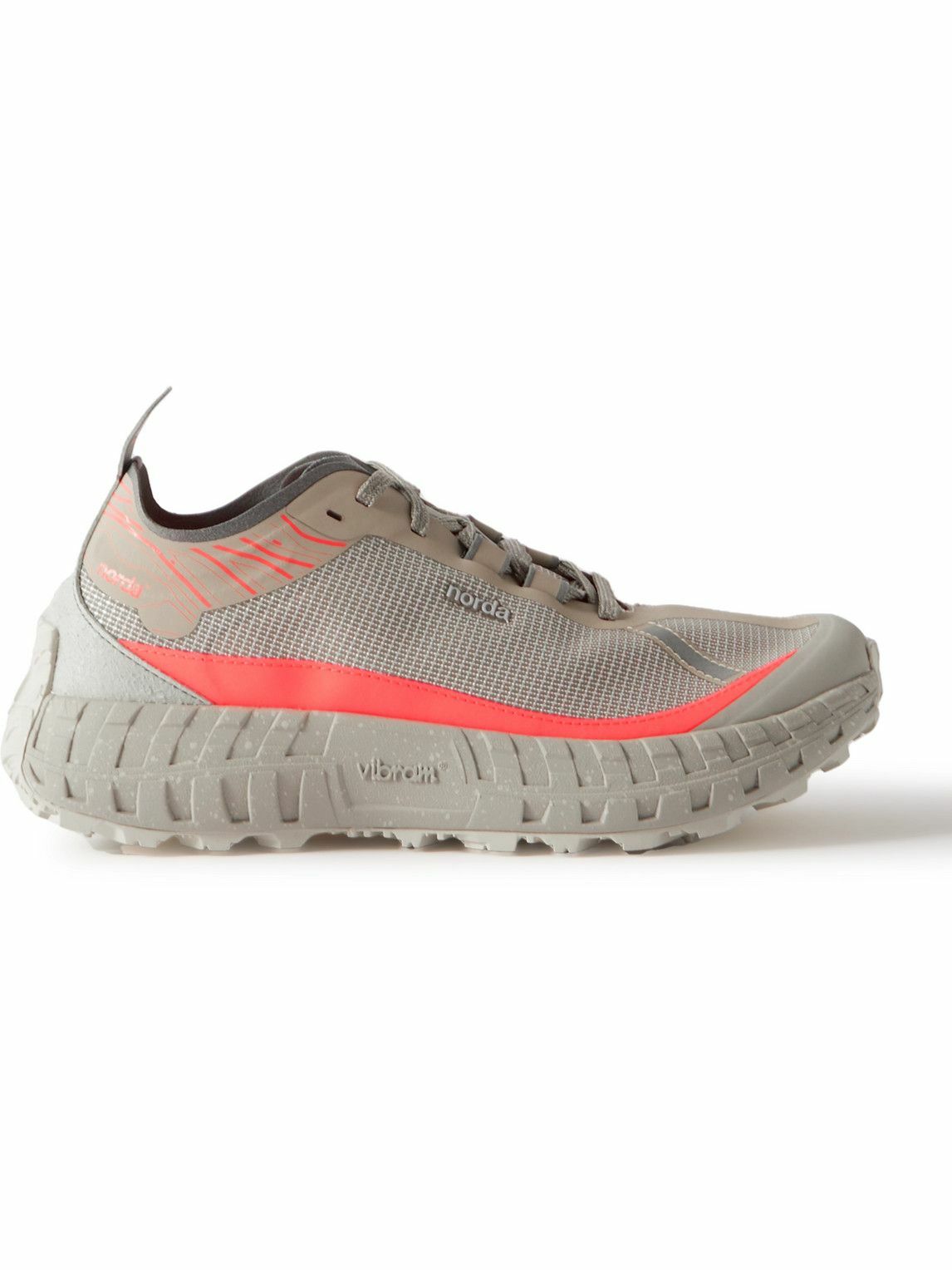 norda - Ciele Athletics 001 Scuba-Trimmed Mesh Running Sneakers - Neutrals