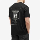 Café Mountain Men's Clubhouse T-Shirt in Black