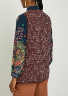Etro Patterned Bouclé Gilet Multicoloured 1