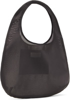AMOMENTO Gray Sheer Tote