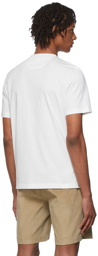 De Bonne Facture White Cotton T-Shirt