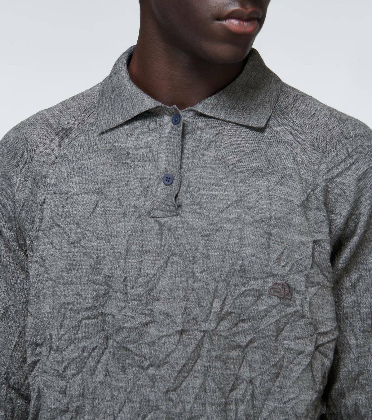 Balenciaga Creased knitted sweater