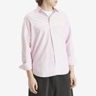 No Problemo Men's LS Stripe Shirt in Red