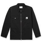 Pop Trading Company - Carhartt WIP Michigan Shell Zip-Up Chore Jacket - Black