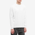 Auralee Men's Long Sleeve Seamless T-Shirt in White