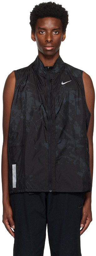 Photo: Nike Black Packable Repel Vest
