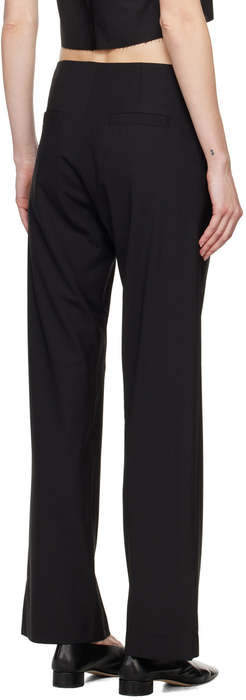 パンツ GABRIELA COLL GARMENTS WOOL TROUSERS Gabriela Coll Garments No. 310 Heavy Wool Crossed Trousers