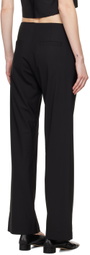 Gabriela Coll Garments Black No.205 Trousers