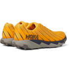 Hoka One One - Torrent Rubber-Trimmed Mesh Trail Running Sneakers - Yellow