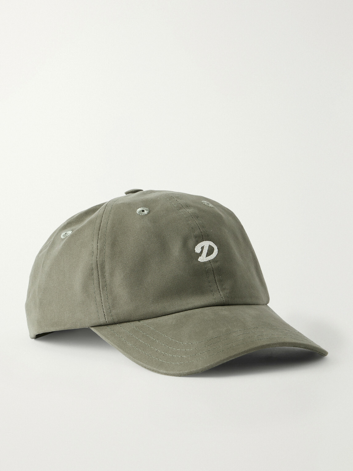 Drake's - Logo-Embroidered Cotton-Twill Baseball Cap