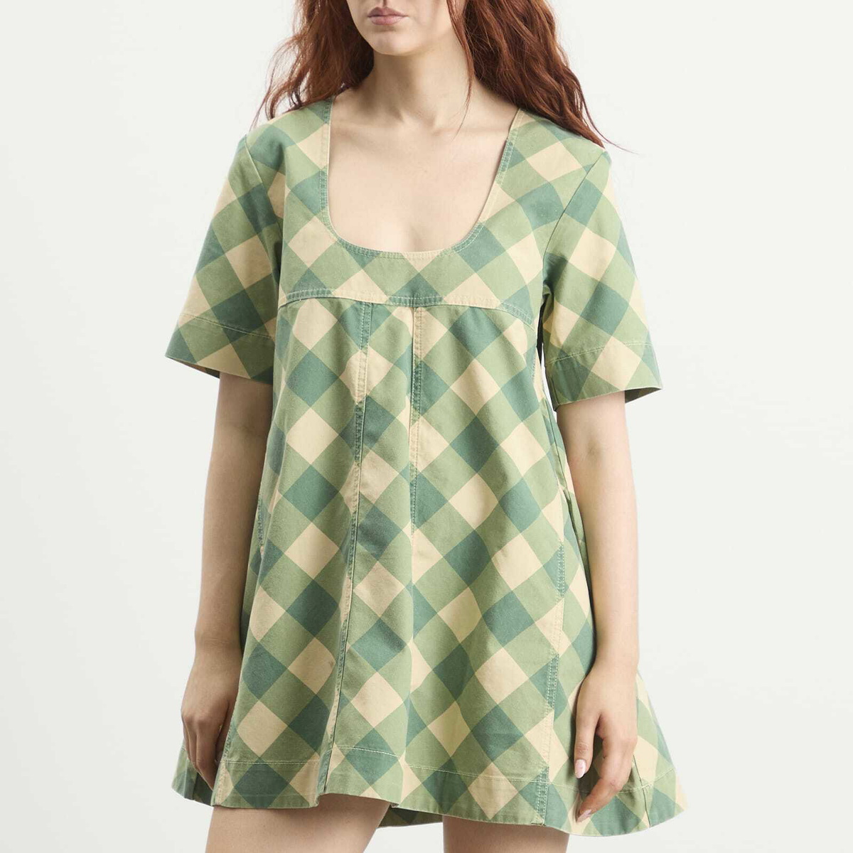 Damson Madder Women's Bridget Mini Dress in Multi