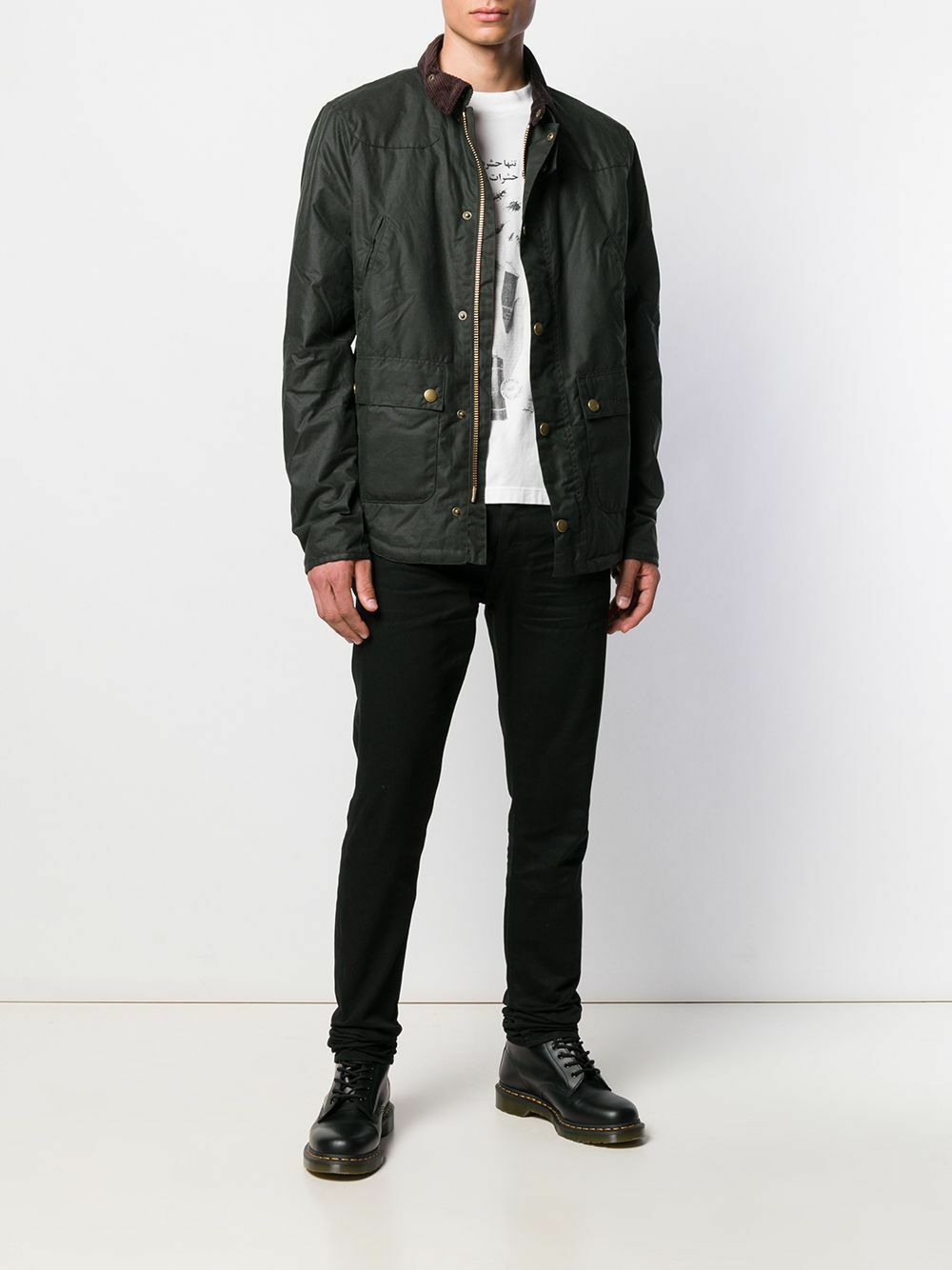 テ*ス様 Babourバブアー　REELIN　WAXJACKETダークグリーンジ BARBOUR - Reelin Wax Jacket Barbour