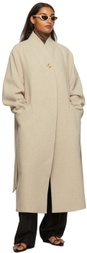 House of Dagmar Beige Cameron Coat