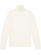 Hugo Boss - Slim-Fit Virgin Wool Rollneck Sweater - Neutrals
