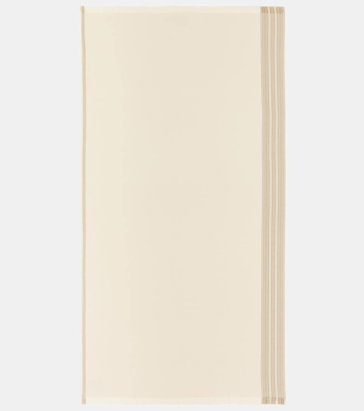 Loro Piana Suitcase striped beach towel