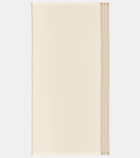 Loro Piana Suitcase striped beach towel