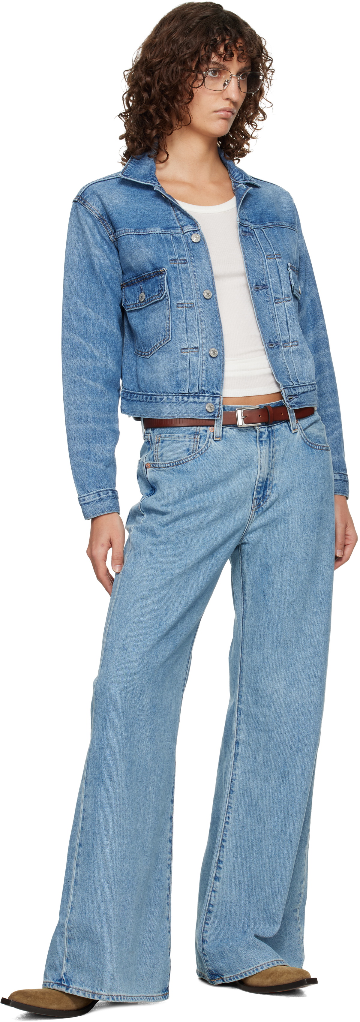 Levi's Blue Type II Denim Trucker Jacket