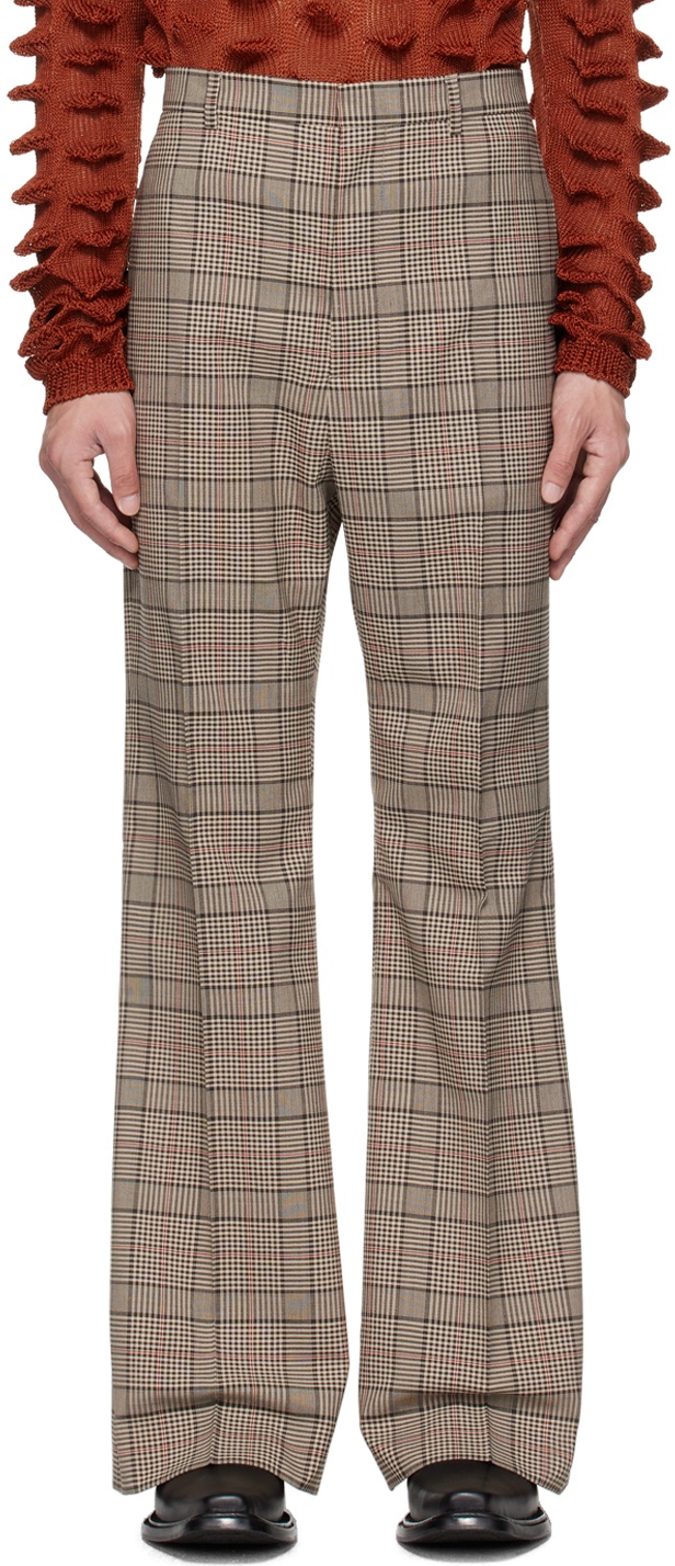 Photo: Acne Studios Brown Tailored Trousers