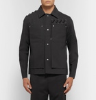 Craig Green - Lace-Detailed Bonded Cotton-Canvas Jacket - Men - Black