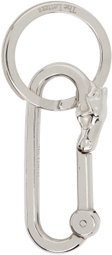 The Letters Silver Horse Face Keychain