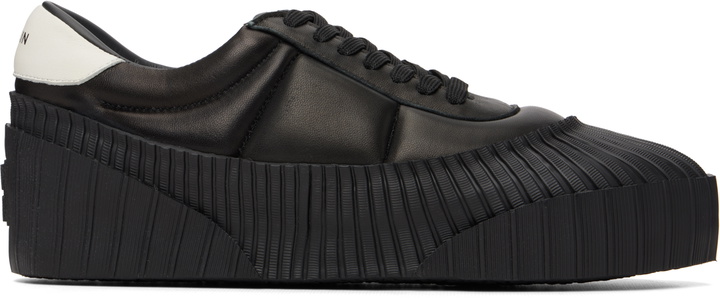 Photo: Balmain Black Riff Low Sneakers
