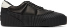 Balmain Black Riff Low Sneakers