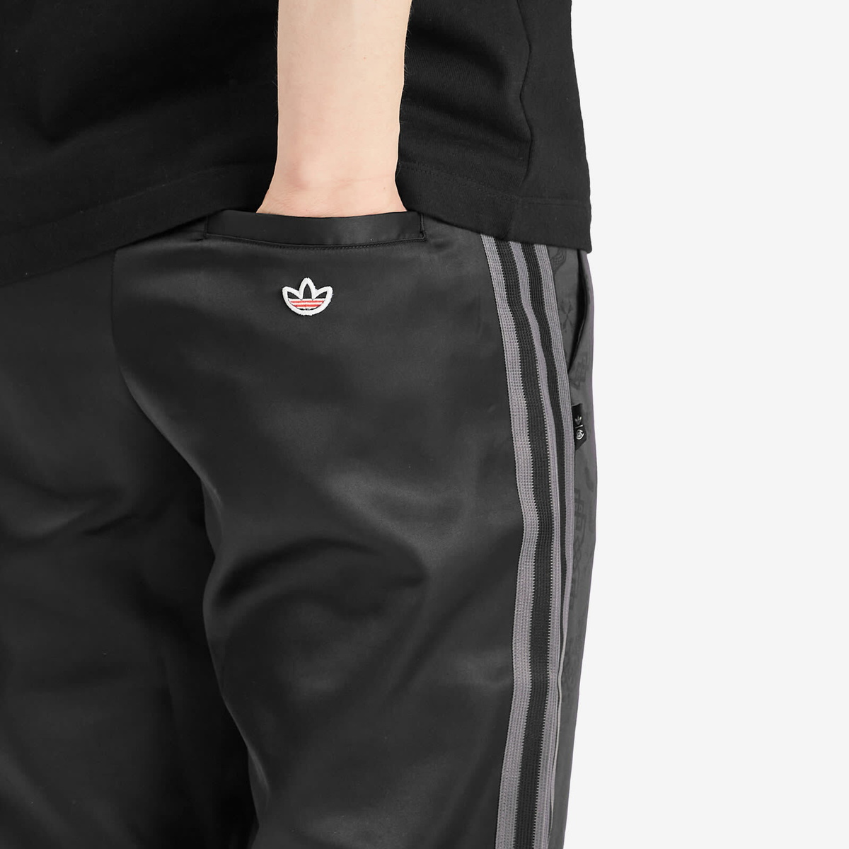 Adidas Men's x Clot Combo Pant in Black adidas