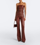 Stouls Gege leather flared pants