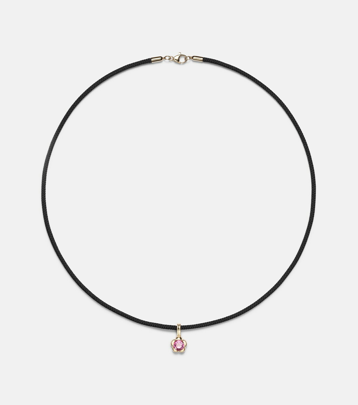 Stone and Strand Festival Vibes 14kt gold choker with tourmaline