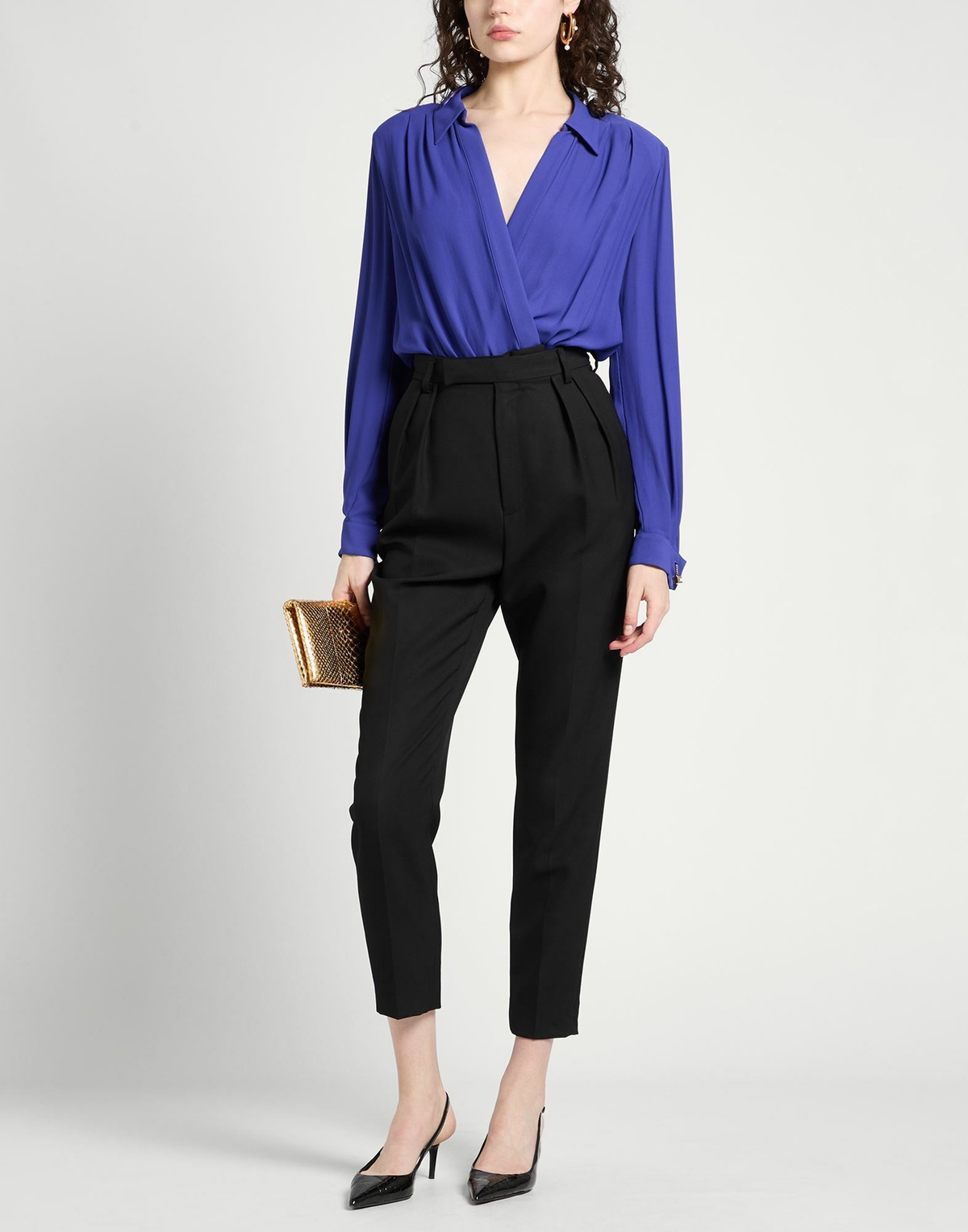 Elisabetta Franchi Womens Bodysuit in Blue