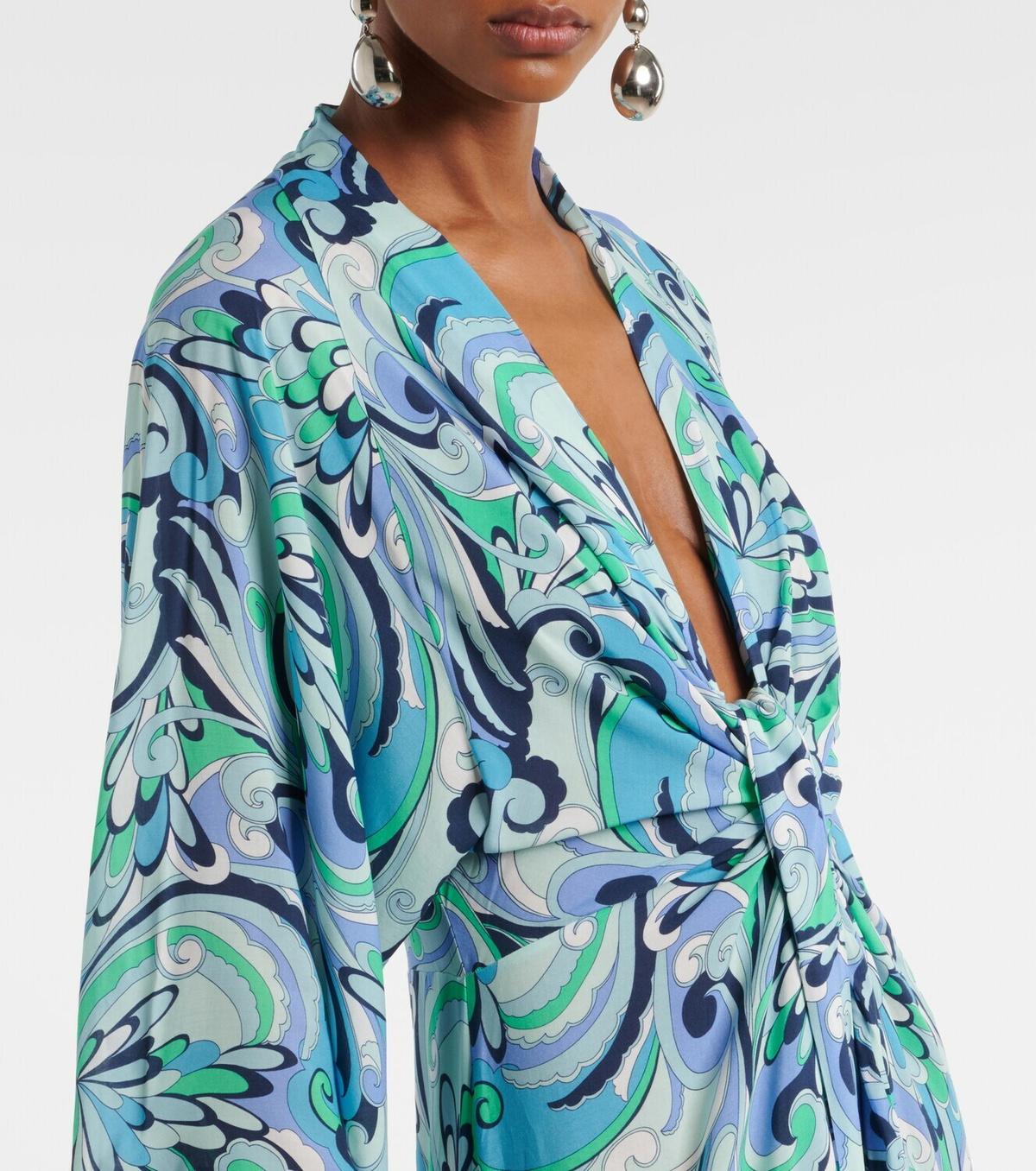 Melissa Odabash Eloise printed maxi dress