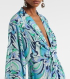 Melissa Odabash Eloise printed maxi dress