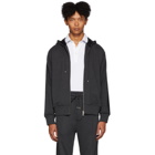 Etro Grey Felpa Cappuccio Travel Hoodie